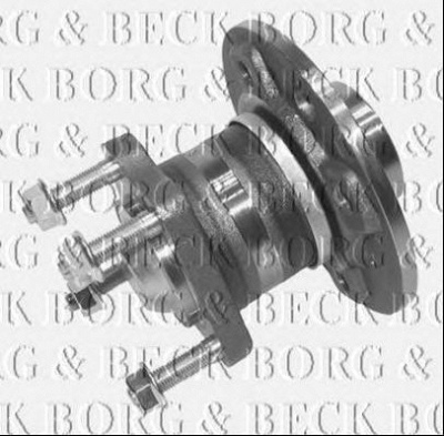 BORG & BECK bwk410 -  Комплект подшипника ступицы колеса